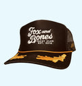Fox and Bones Yacht Club Trucker Hat