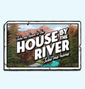 House By The River - Postcard